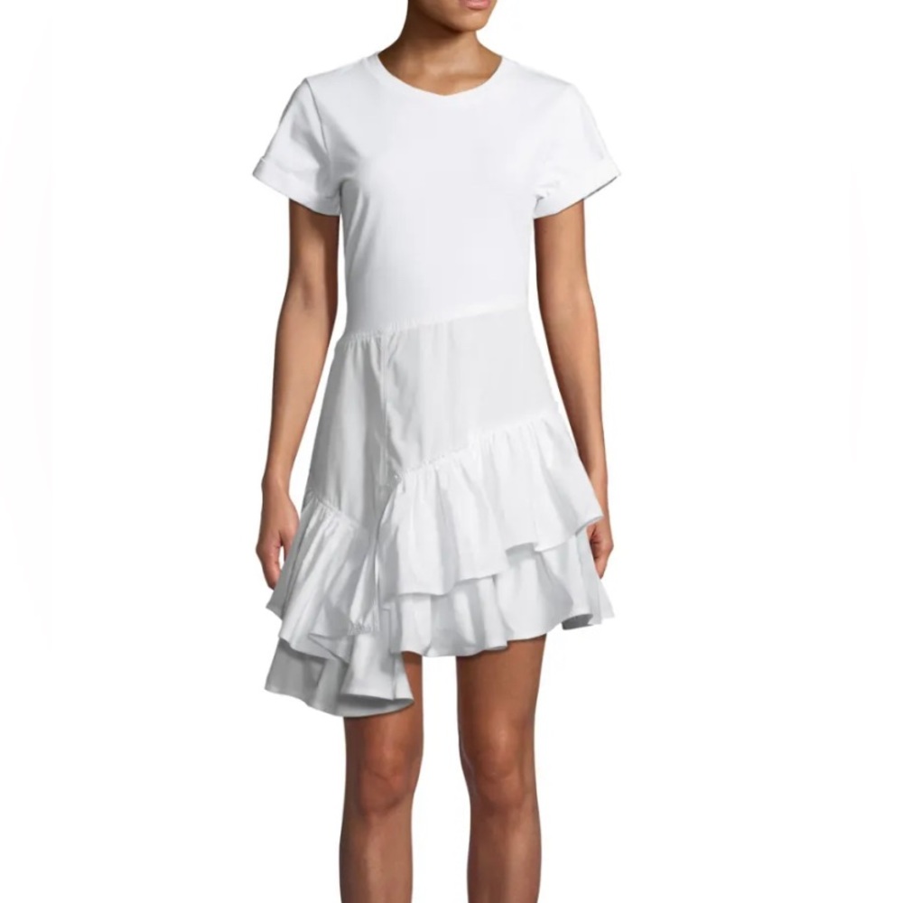3.1 PHILLIP LIM FLAMENCO COTTON T-SHIRT‎ MINI DRESS